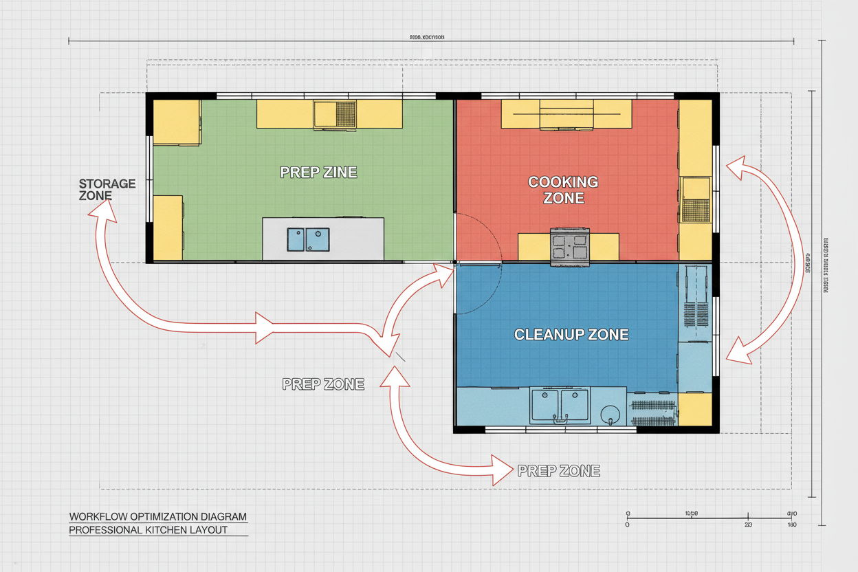 Kitchen Workflow Optimization Design Service — Star Flooring & Remodeling