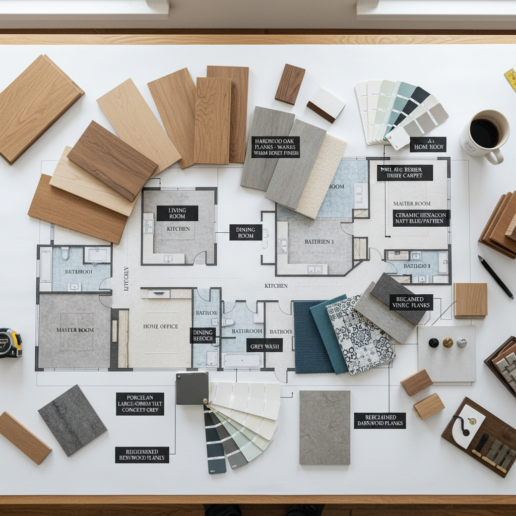 Multi-Room Color Flow & Design Cohesion Service — Star Flooring & Remodeling