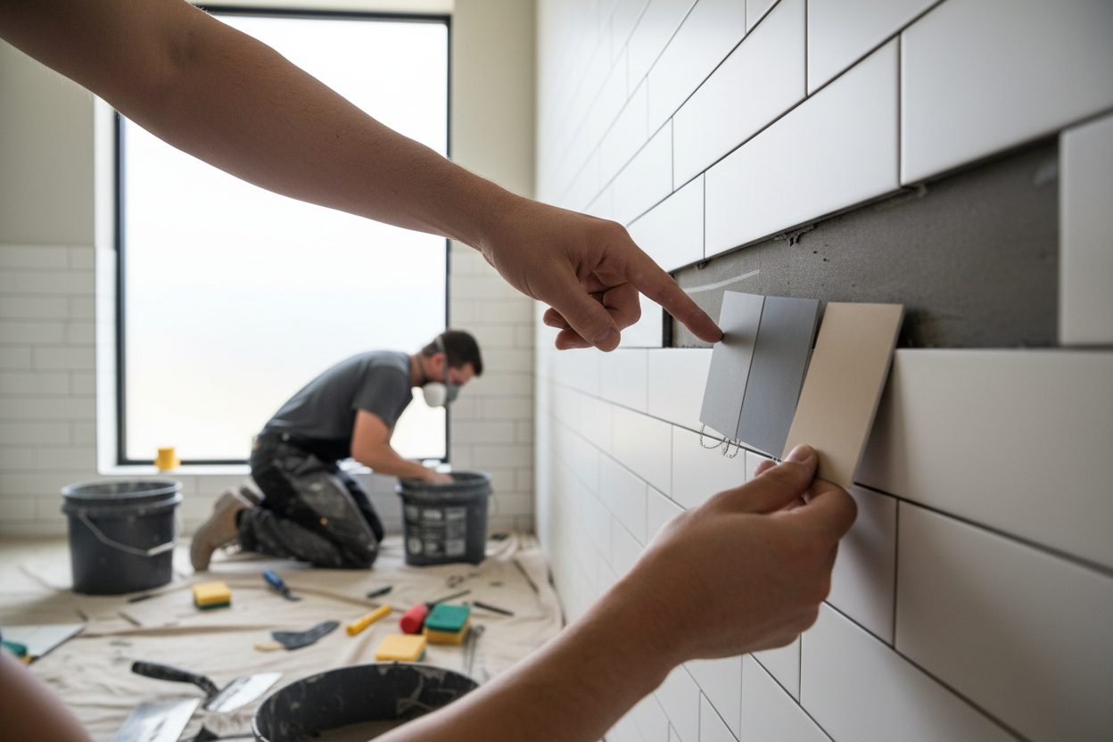 Premium Grout Color Selection System — Star Flooring & Remodeling