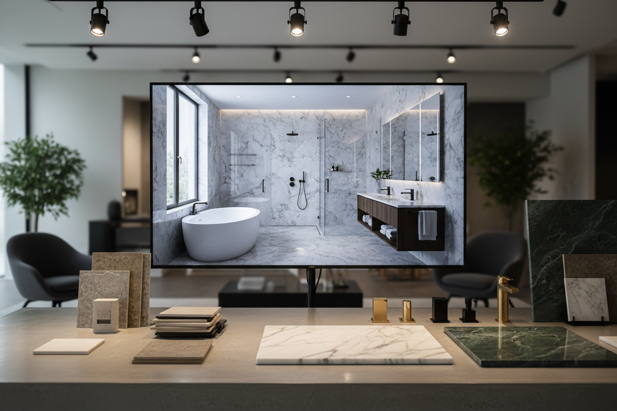 Master Bathroom Spa Retreat Creation Service — Star Flooring & Remodeling