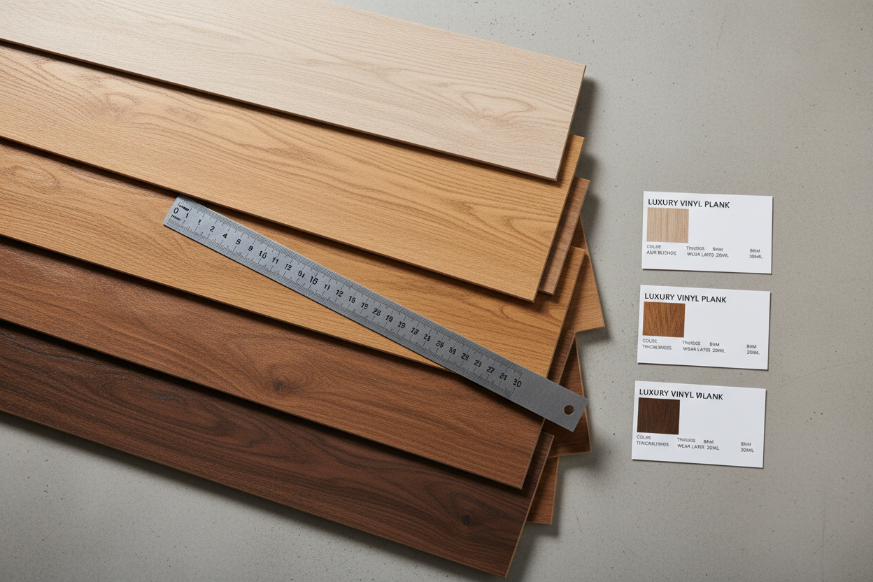 Luxury Vinyl Plank Starter Sample Collection — Star Flooring & Remodeling