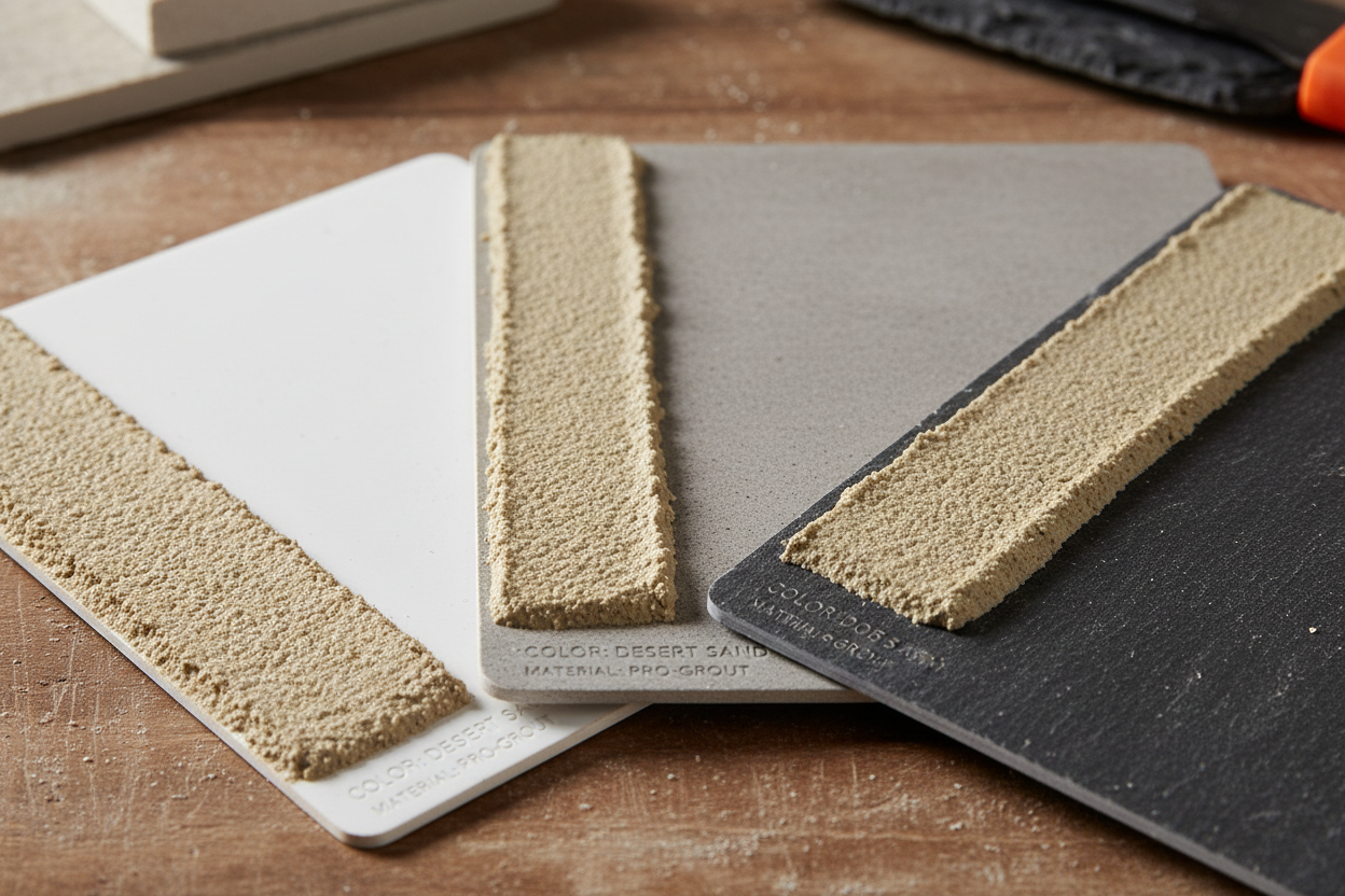 Premium Grout Color Selection System — Star Flooring & Remodeling